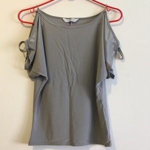 Cute cold shoulder top